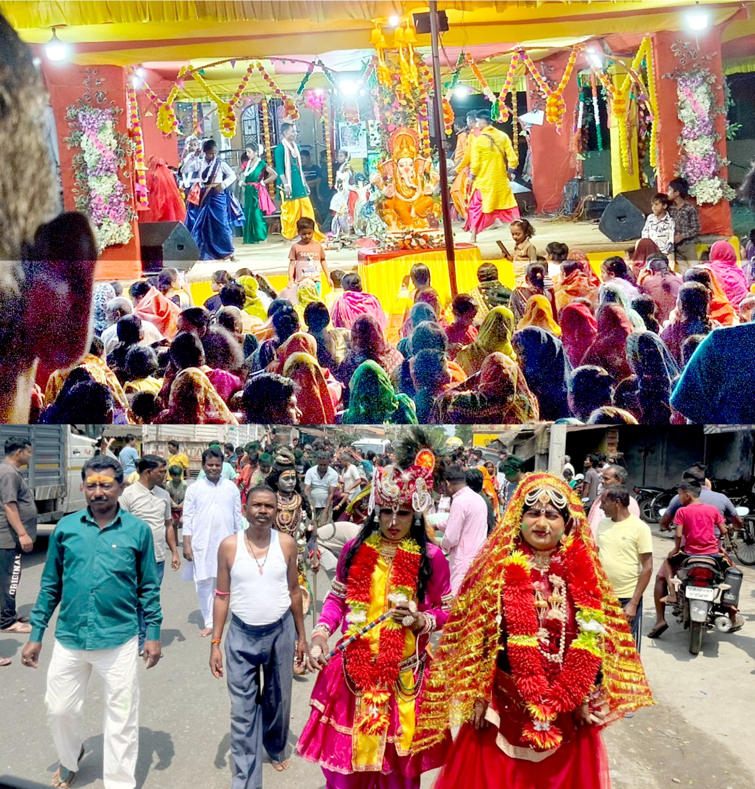 कुंज मिलन के साथ 24 प्रहर अखंड हरिनाम संकीर्तन संपन्न, भक्तिमय हुआ वातावरण