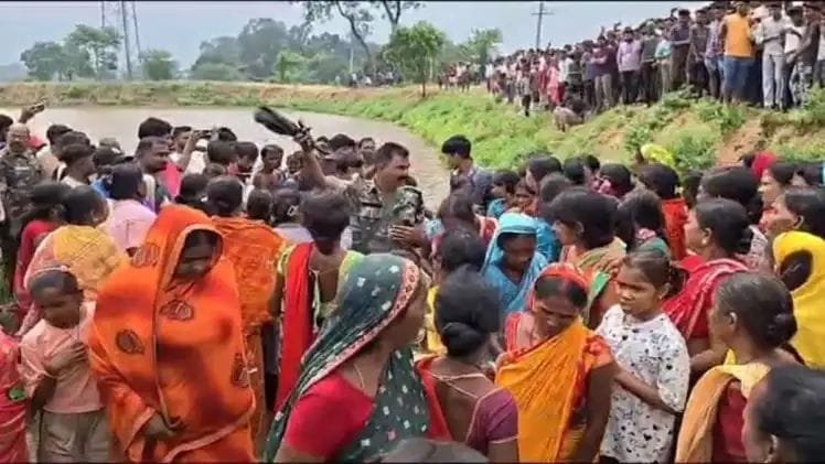 तालाब में डूबी 12 वर्षीय शीतल का शव 20 घंटे बाद बरामद, मची चीख पुकार