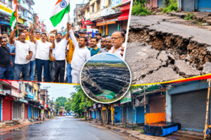 भू-धंसान के विरोध में आज कतरास बंद, प्रभावित लोगों के समर्थन में सड़क पर उतरा मोर्चा