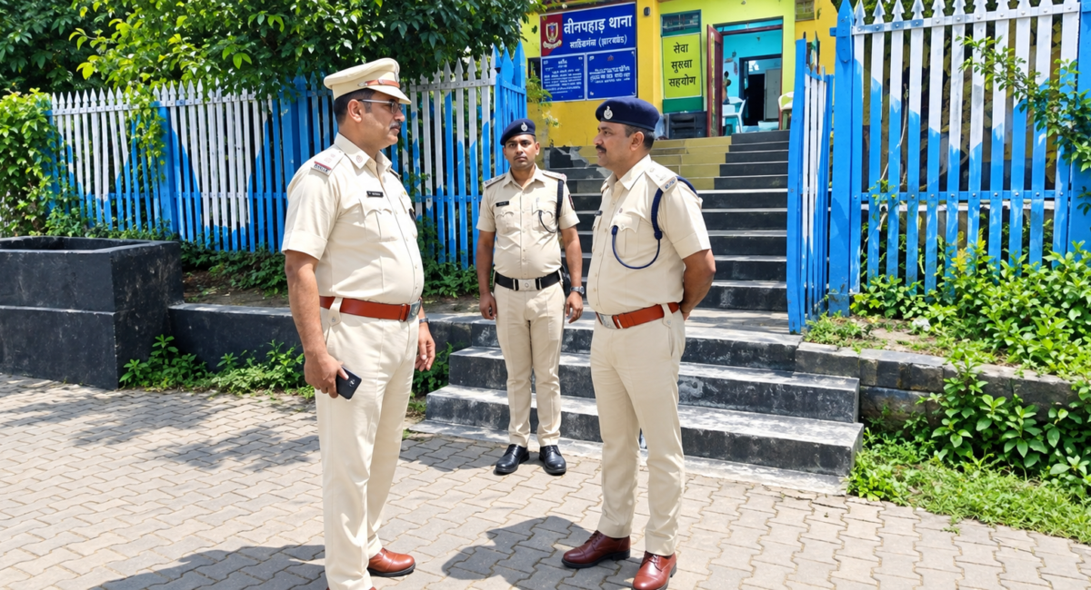Sahibganj News: मालदा आरपीएफ कमांडेंट ने तीनपहाड़ स्टेशन का किया औचक निरीक्षण