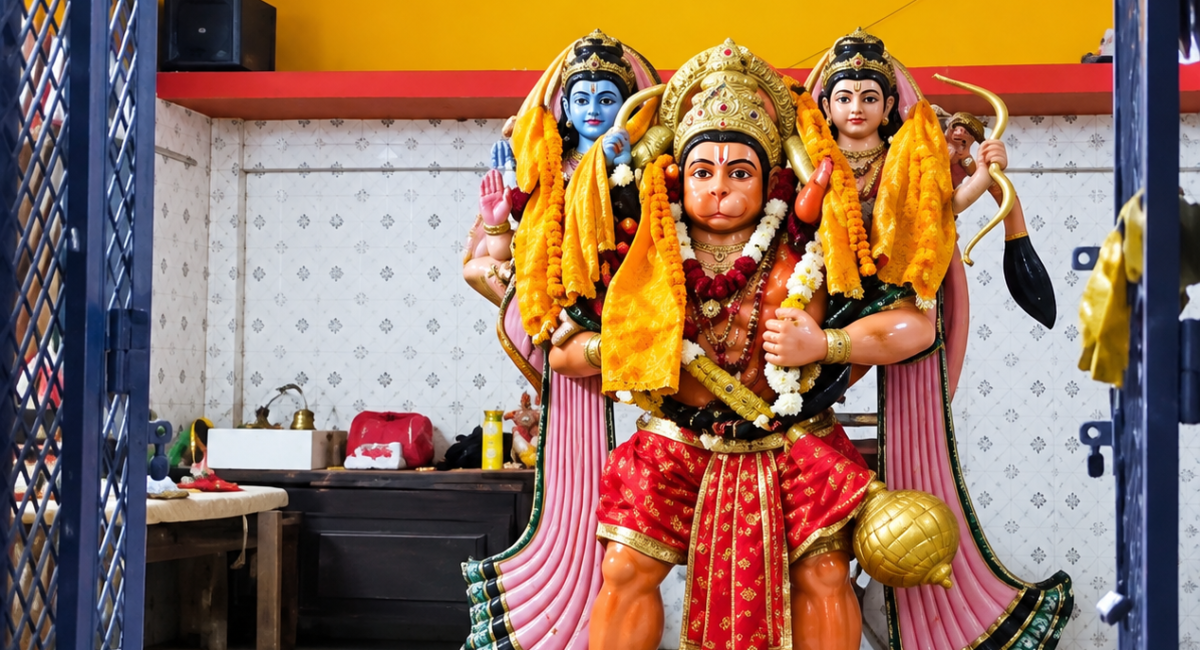 Tinpahar News: बाबूपाड़ा हनुमान मंदिर से ढाई किलो की पीतल की घंटी चोरी, क्षेत्र में बढ़ी चिंता